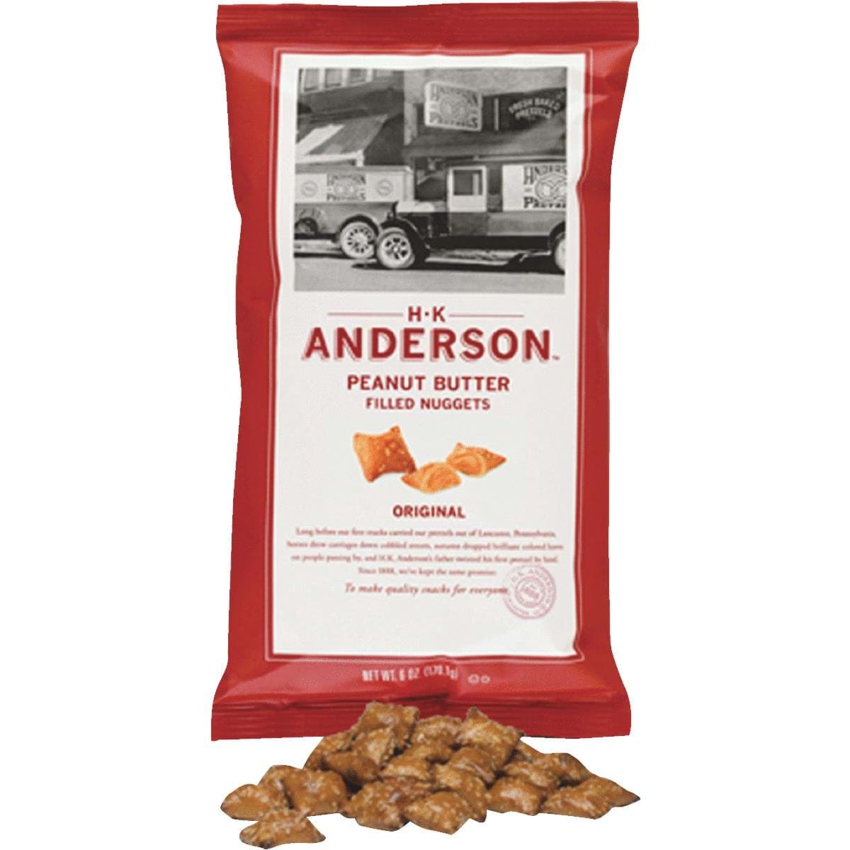 Picture of HK Anderson Peanut Butter Filled Pretzel Nuggets