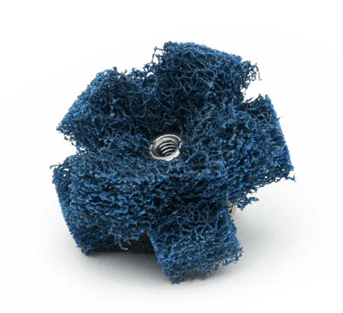 Picture of Cross Buff Wheel 2-Ply 1-1/2”x1/2” Med 