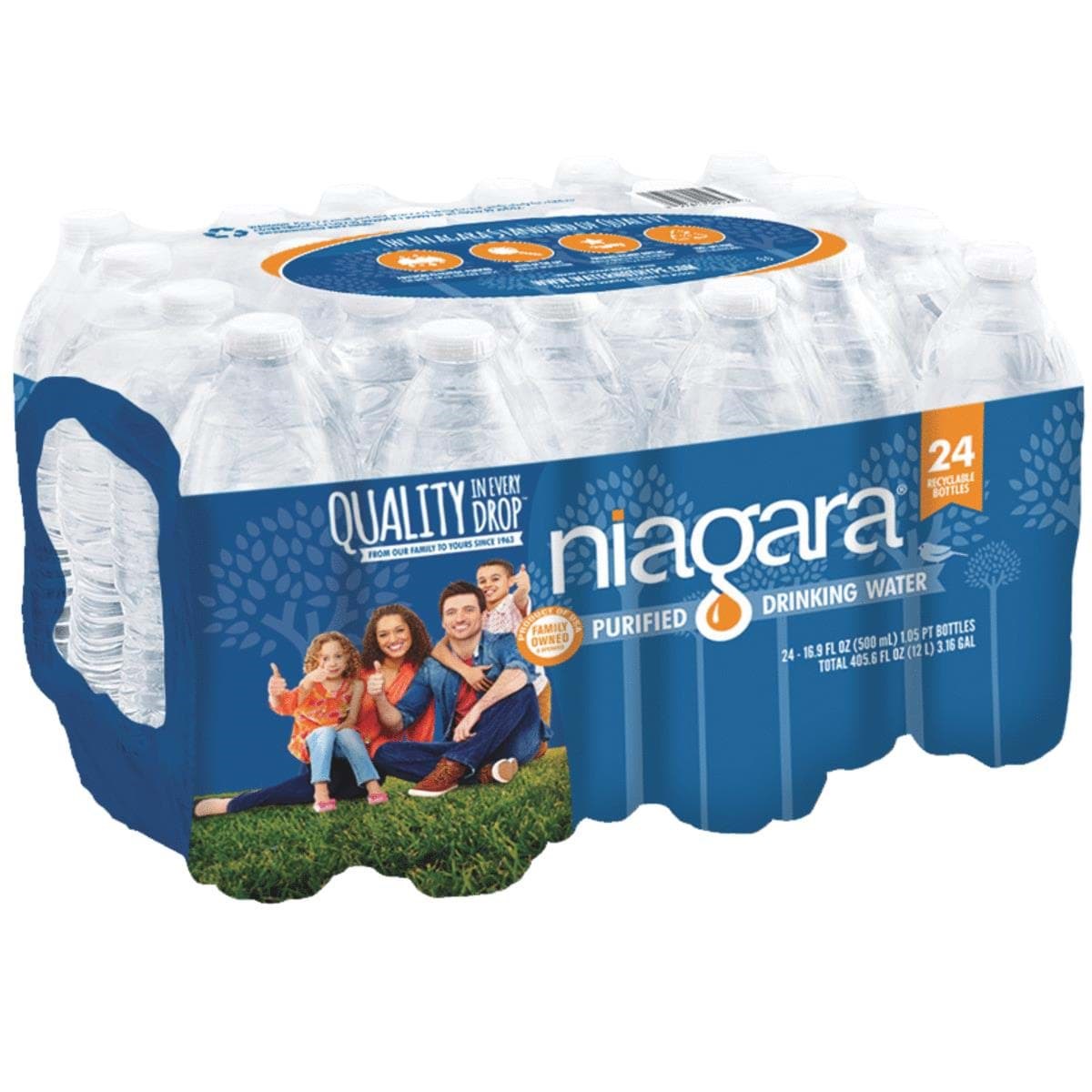 Picture of Niagara 0.5 Liter Bottled Purified Water