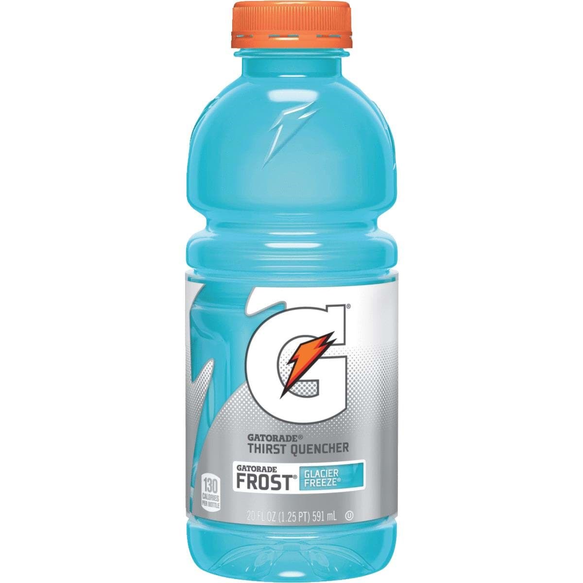 Picture of Gatorade 20 Oz. Wide Mouth Thirst Quencher Drink - Frost Glacier Freeze