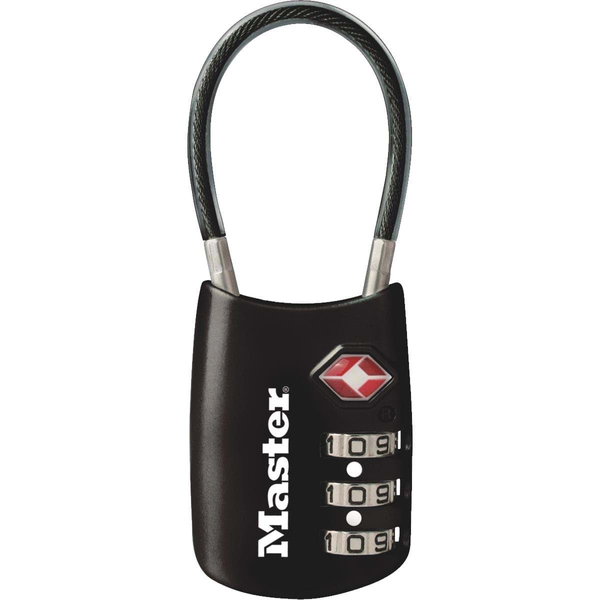 Picture of Master Lock 1-3/16 In. W. Numeric Combination Padlock (TSA-Accepted)