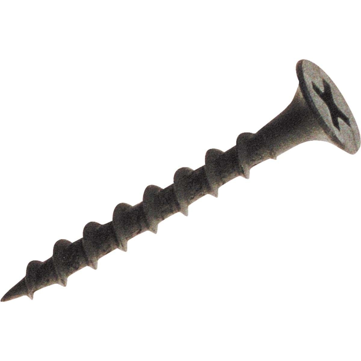 Picture of Grip-Rite Coarse Thread Black Phosphate Drywall Screw - #6x2"