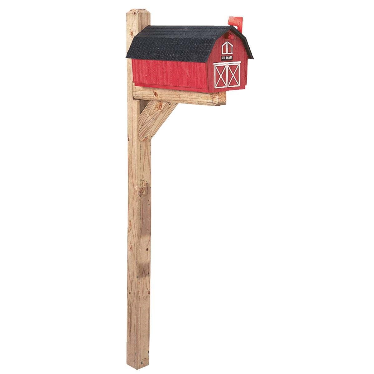 Picture of Flambeau T3 Barn Post Mount Mailbox
