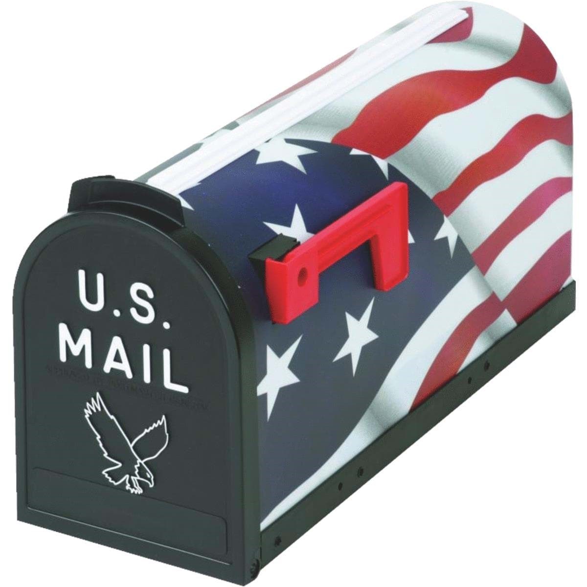 Picture of Flambeau T2 American Flag Post Mount Mailbox