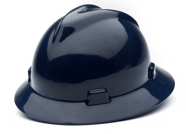 Picture of Hard Hat Full-Brim w/ Fas-Trac Suspension – Blue Navy