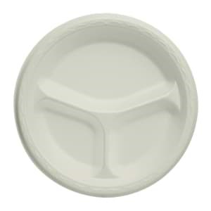 Picture of Plate Foam Round 10-1/4” w/ Compart – 125ct. 