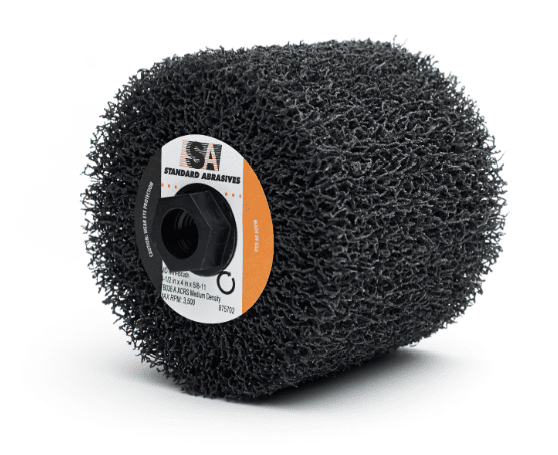 Picture of Buff & Blend Brush w/ Nut 5/8-11 Standard - 4-1/2"x4"