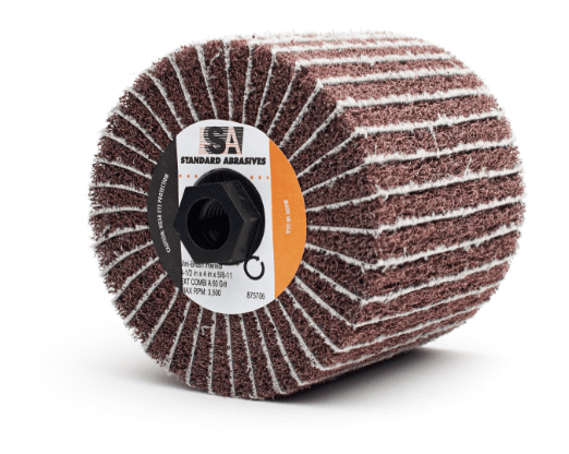 Picture of Buff & Blend Brush w/ Nut 5/8-11 Standard - 4-1/2"x4"