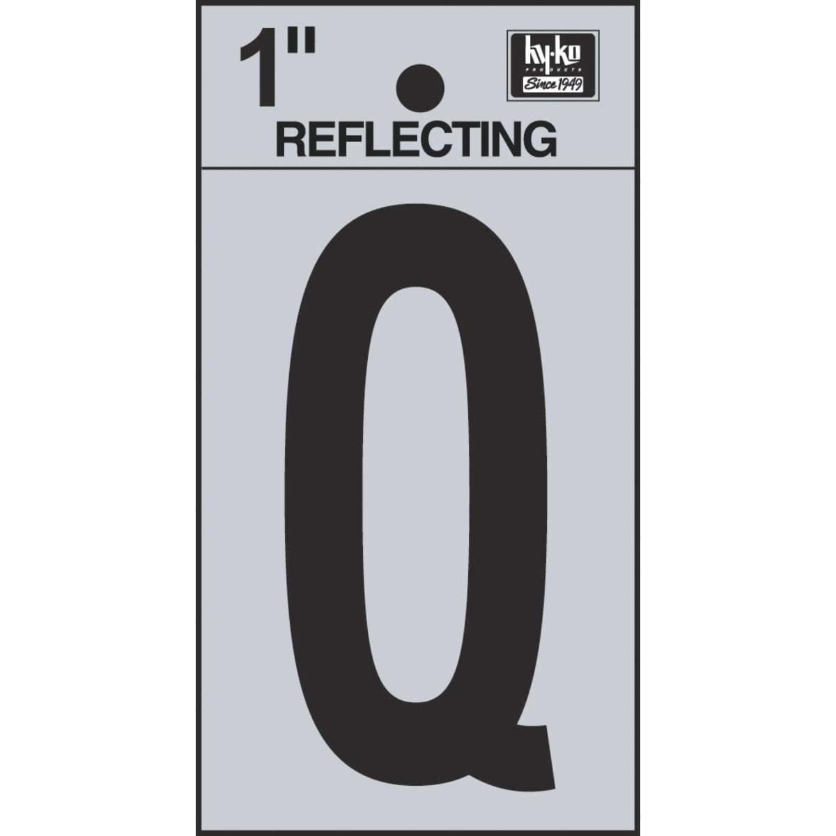Picture of Hy-Ko 1 In. Reflective Letters