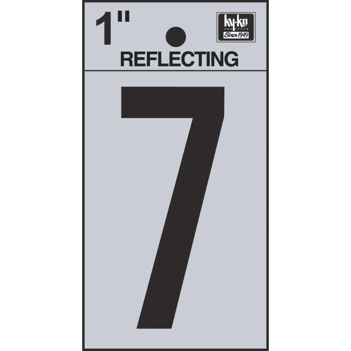 Picture of Hy-Ko 1 In. Reflective Numbers