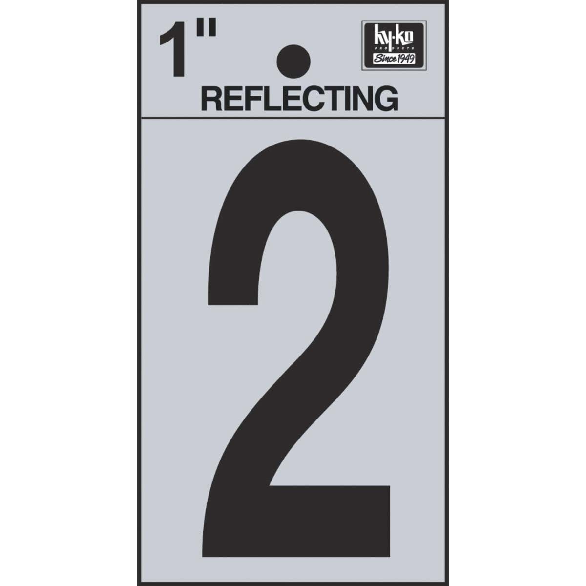 Picture of Hy-Ko 1 In. Reflective Numbers