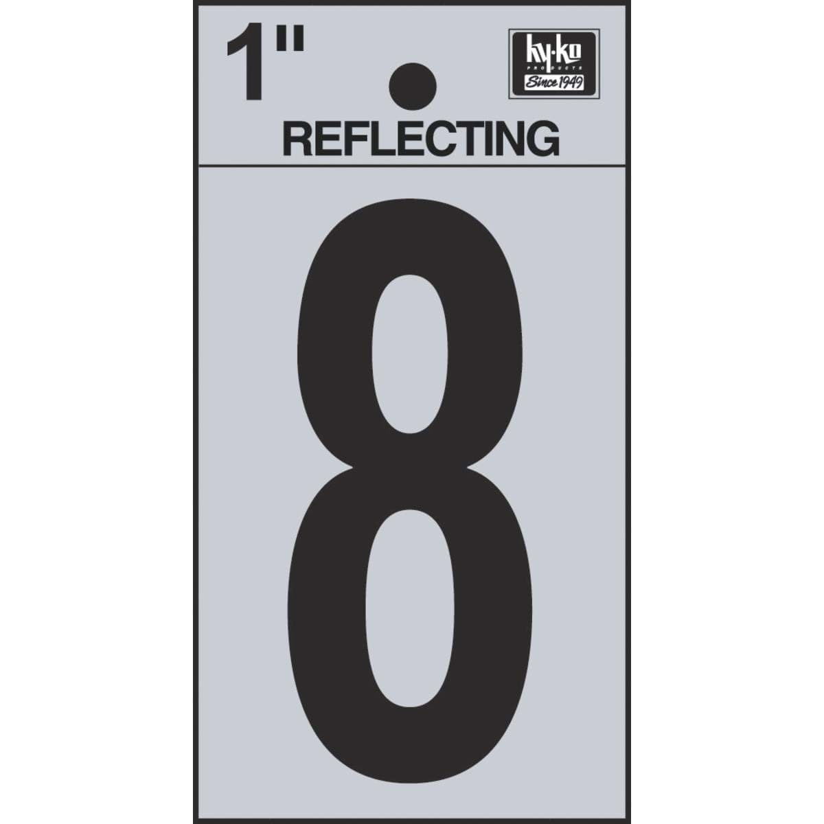 Picture of Hy-Ko 1 In. Reflective Numbers