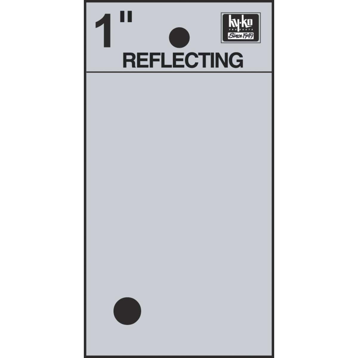 Picture of Hy-Ko 1 In. Reflective Symbols