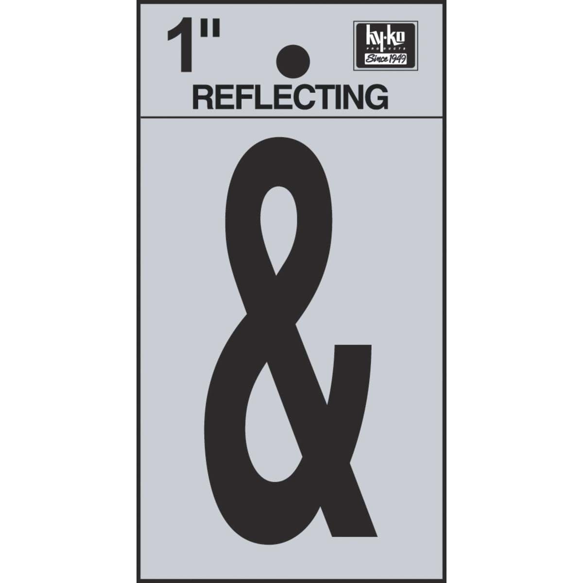 Picture of Hy-Ko 1 In. Reflective Symbols
