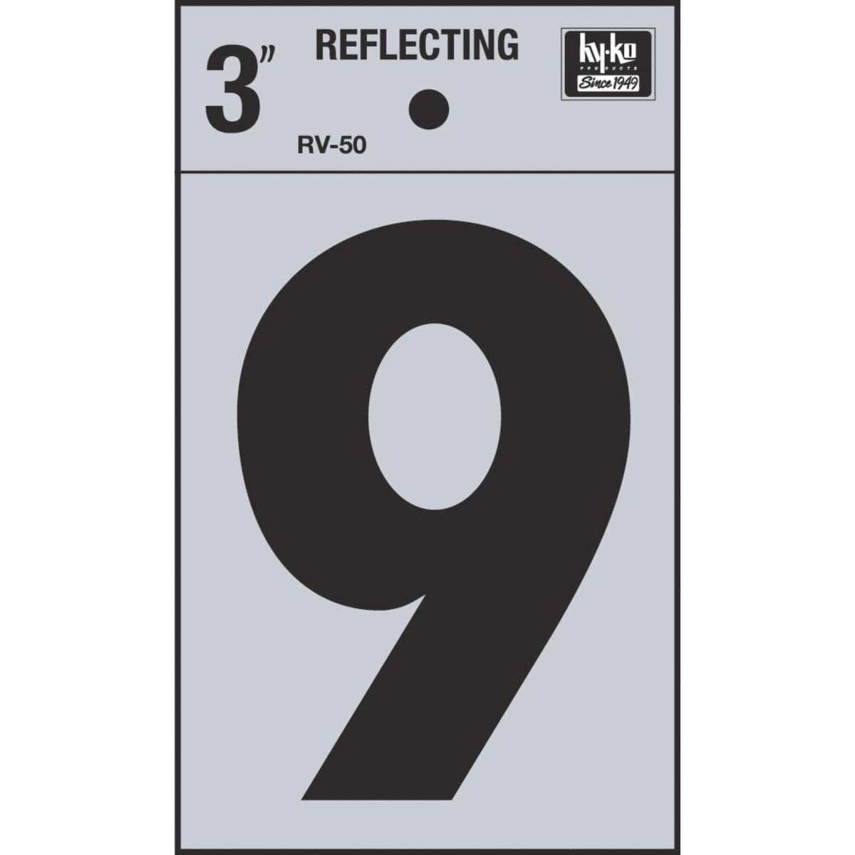 Picture of Hy-Ko 3 In. Reflective Numbers