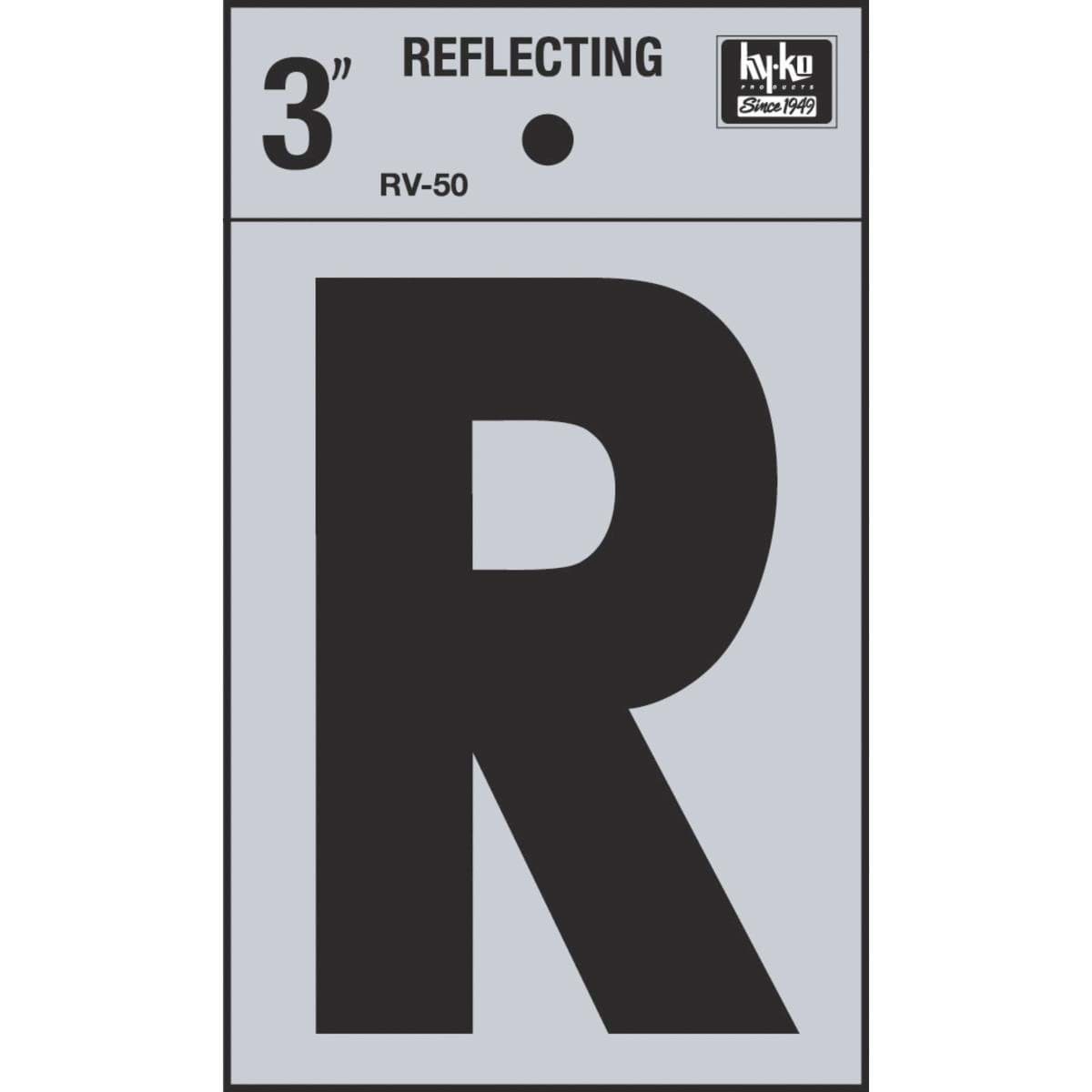Picture of Hy-Ko 3 In. Reflective Letters