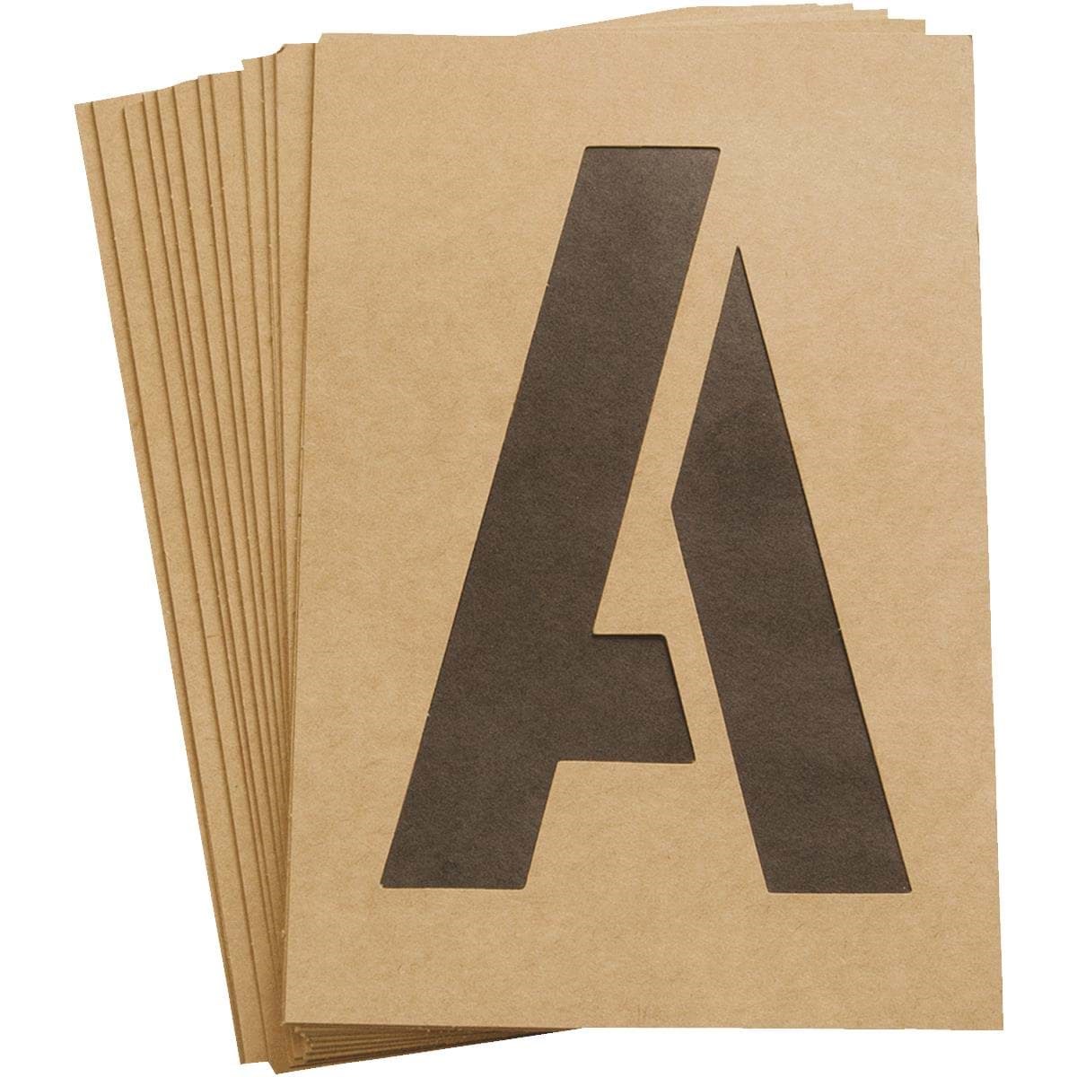 Picture of Hy-Ko Letter, Number & Symbol Stencil Set