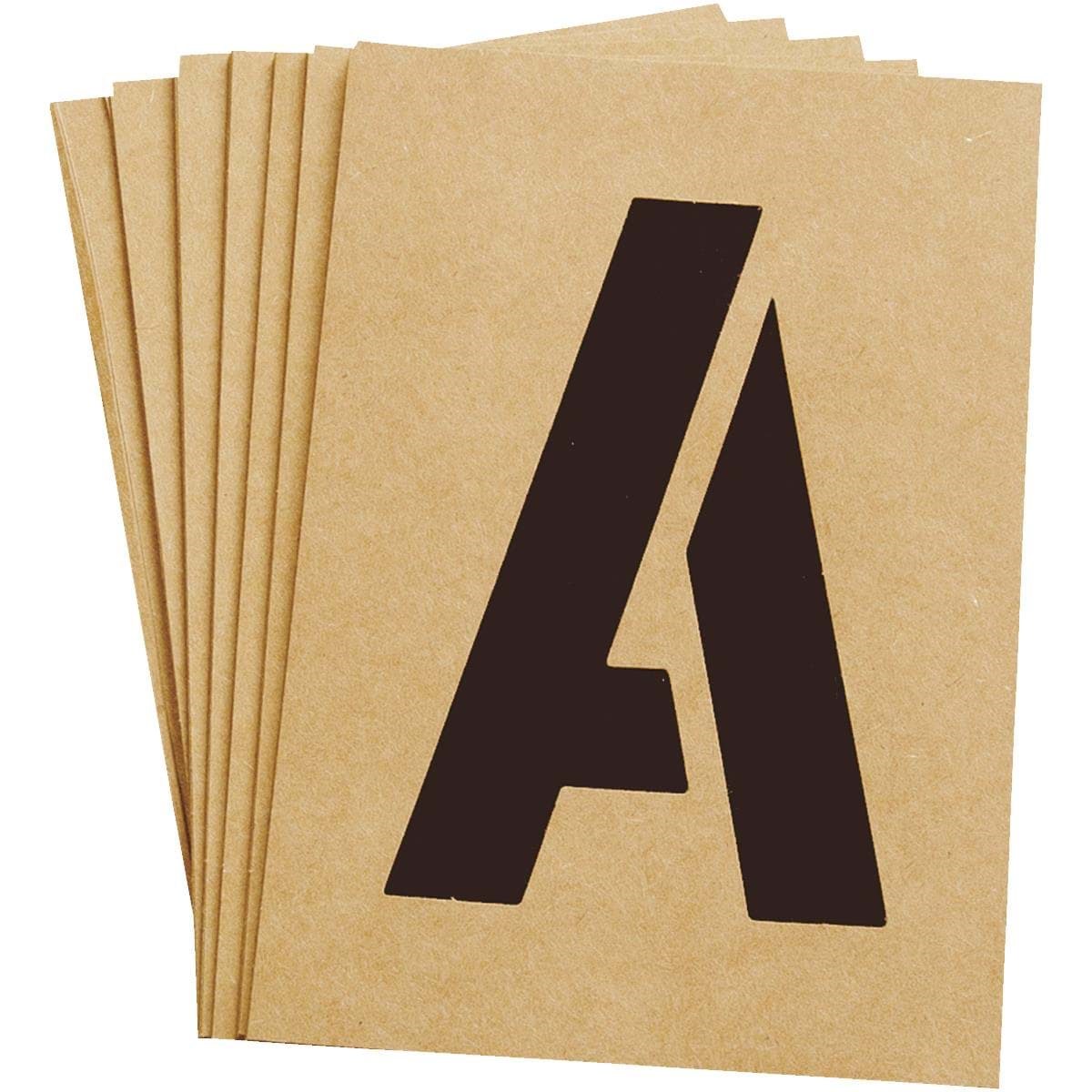 Picture of Hy-Ko Letter, Number & Symbol Stencil Set