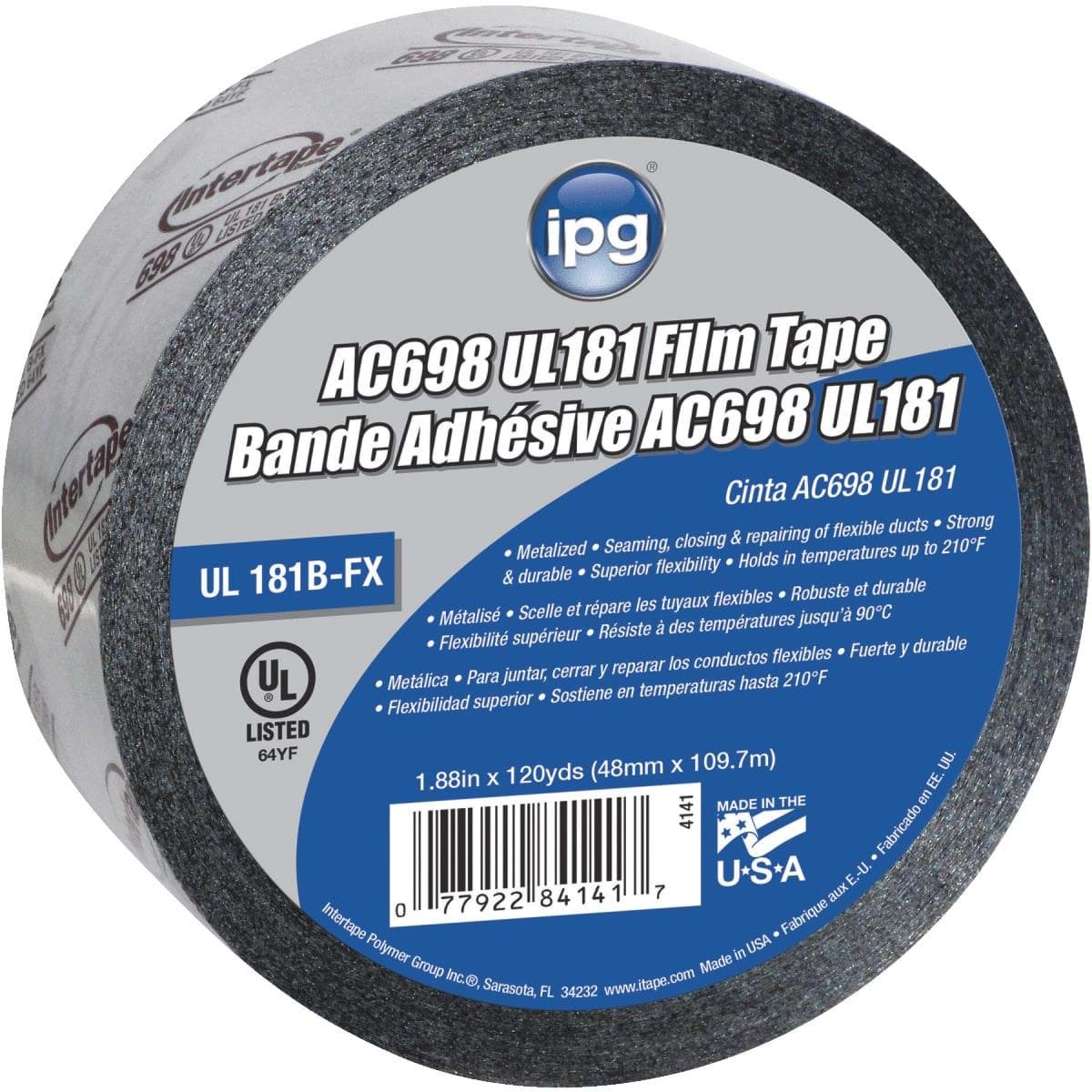 Picture of Intertape HVAC Film Foil Tape