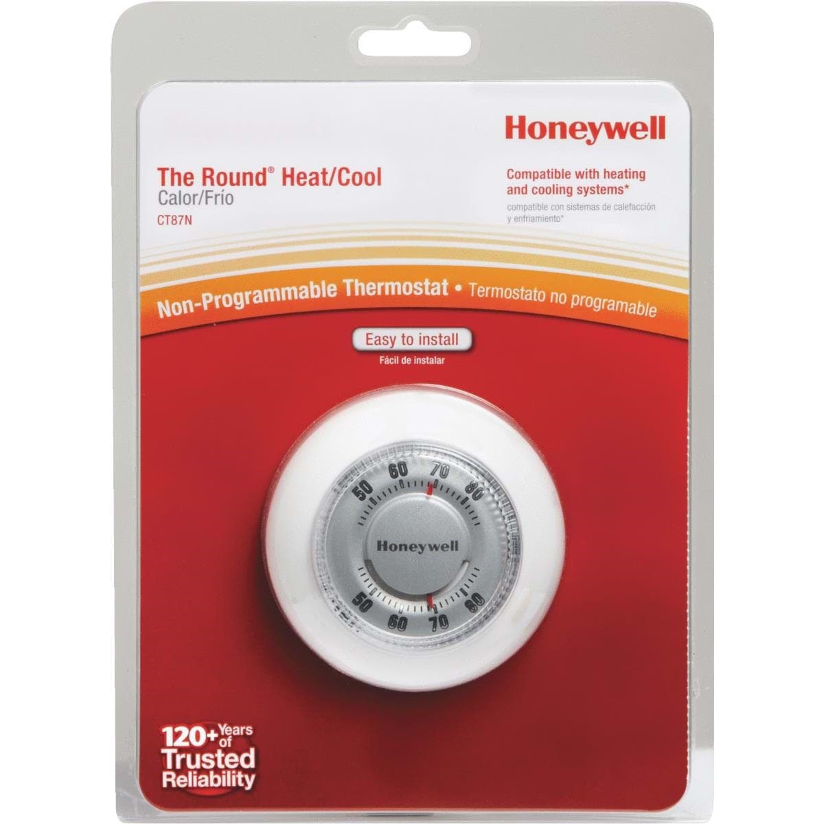 Picture of Honeywell Mercury-Free Round Thermostat
