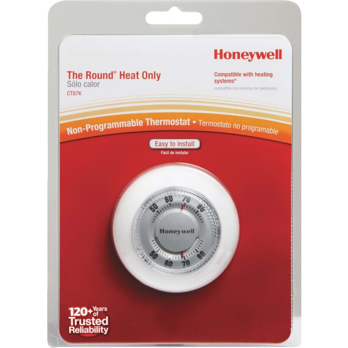 Picture of Honeywell Mercury-Free Round Thermostat