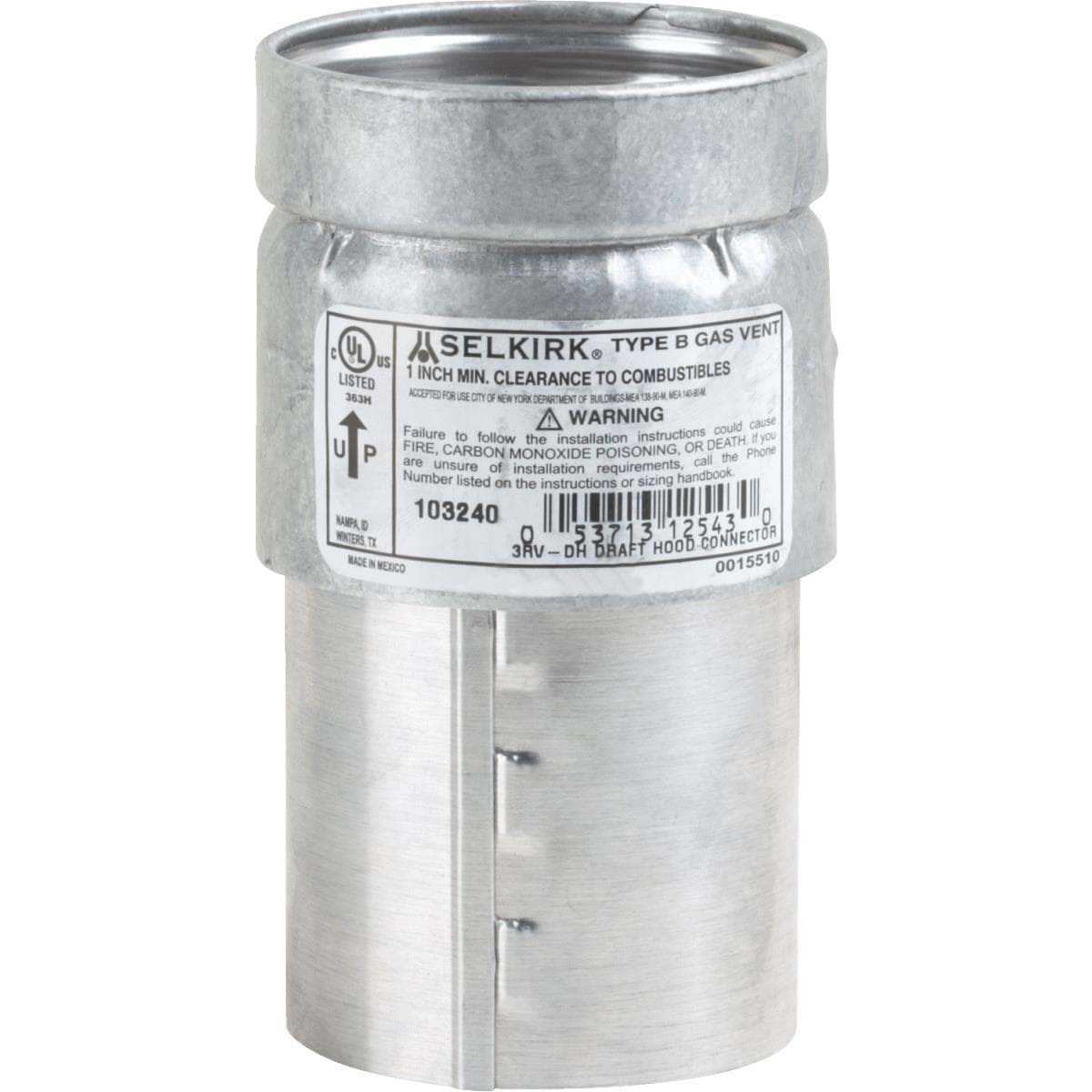 Picture of SELKIRK RV Draft Hood Connector