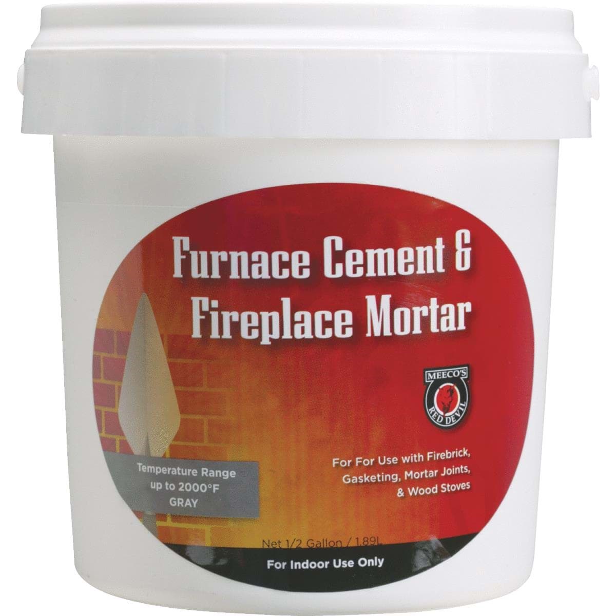 Picture of Meeco's Red Devil Furnace Cement & Fireplace Mortar