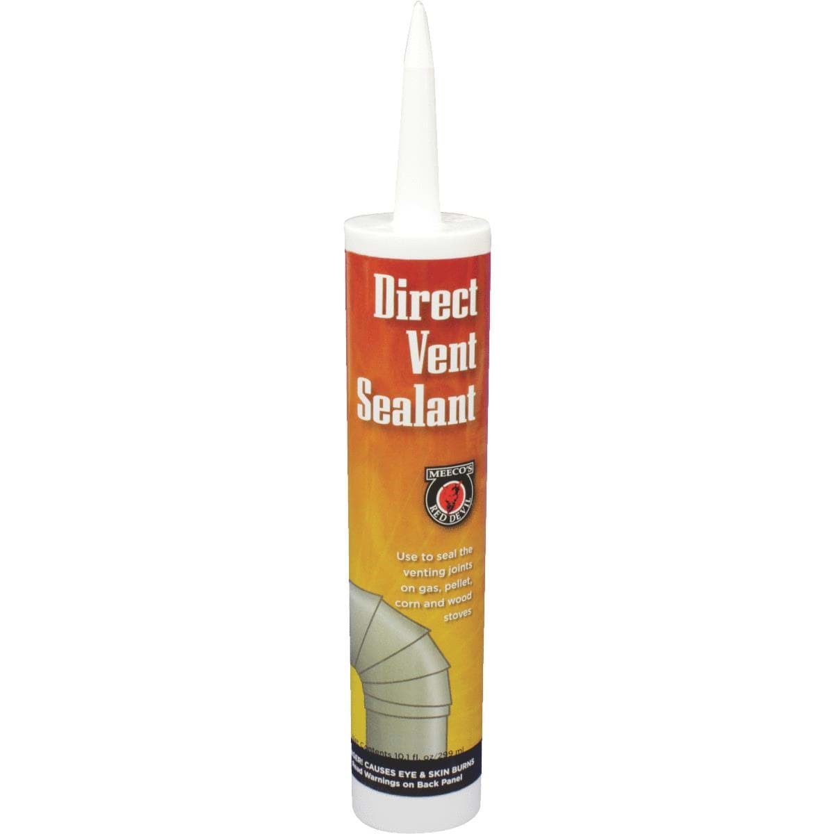 Picture of Meeco's Red Devil Direct Vent Hi-Temp Sealant