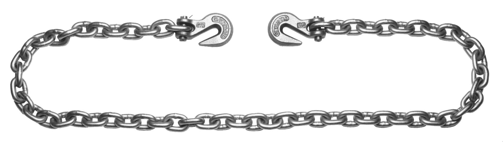 Picture of Chain Steel w/ Hook Clevis Domestic Cooper Campbell - 3/8"x20' (43)