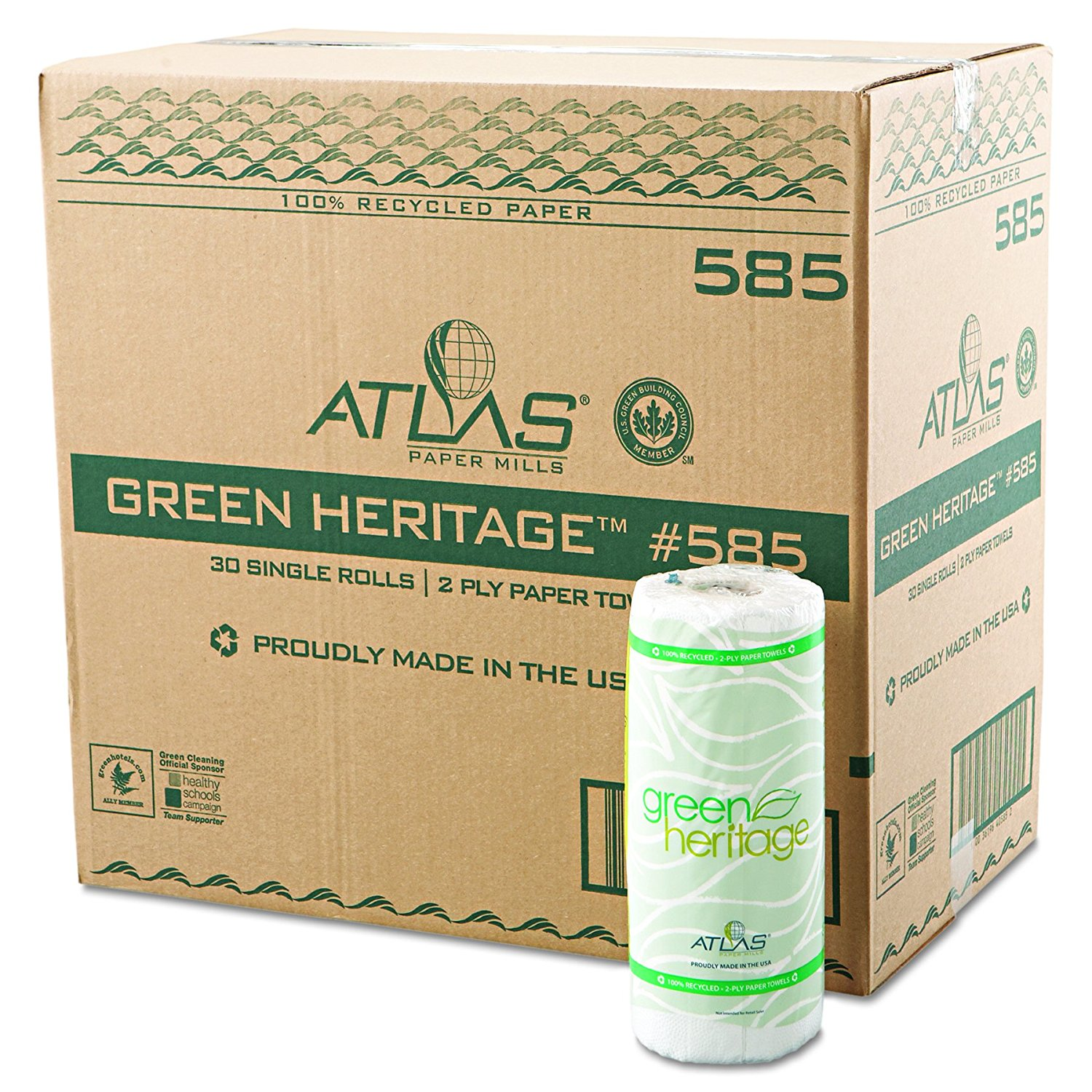 Picture of Roll Towel Green Heritage – 30