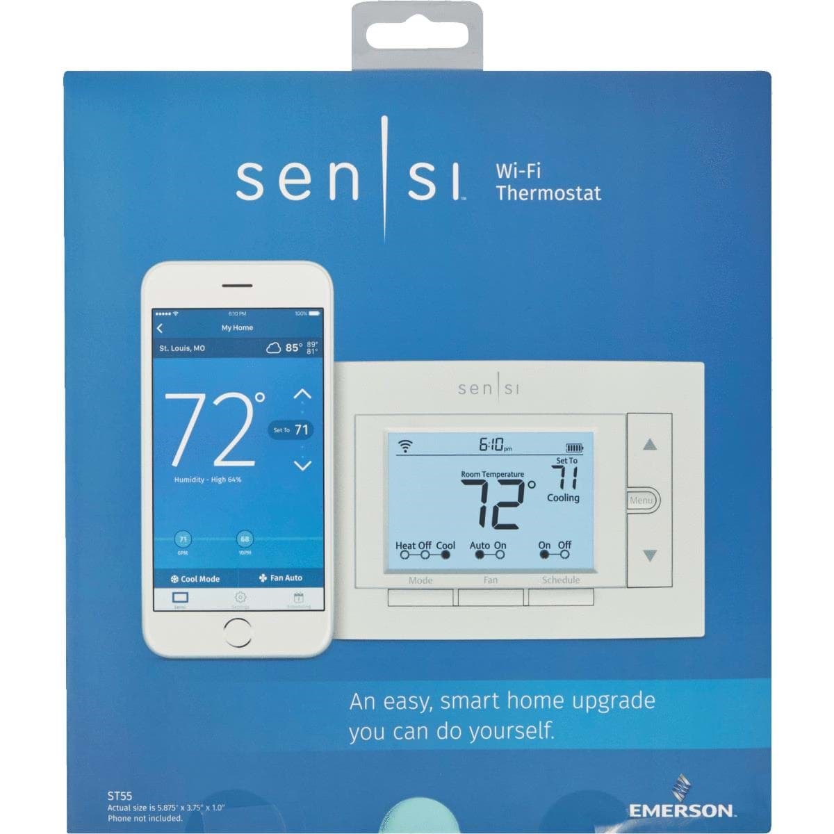 Picture of Emerson Sensi Wi-Fi Programmable Digital Thermostat