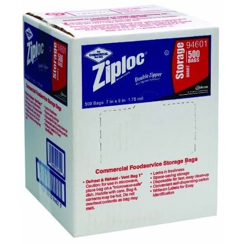 Picture of Ziploc Bags 1qrt. – 500ct. 