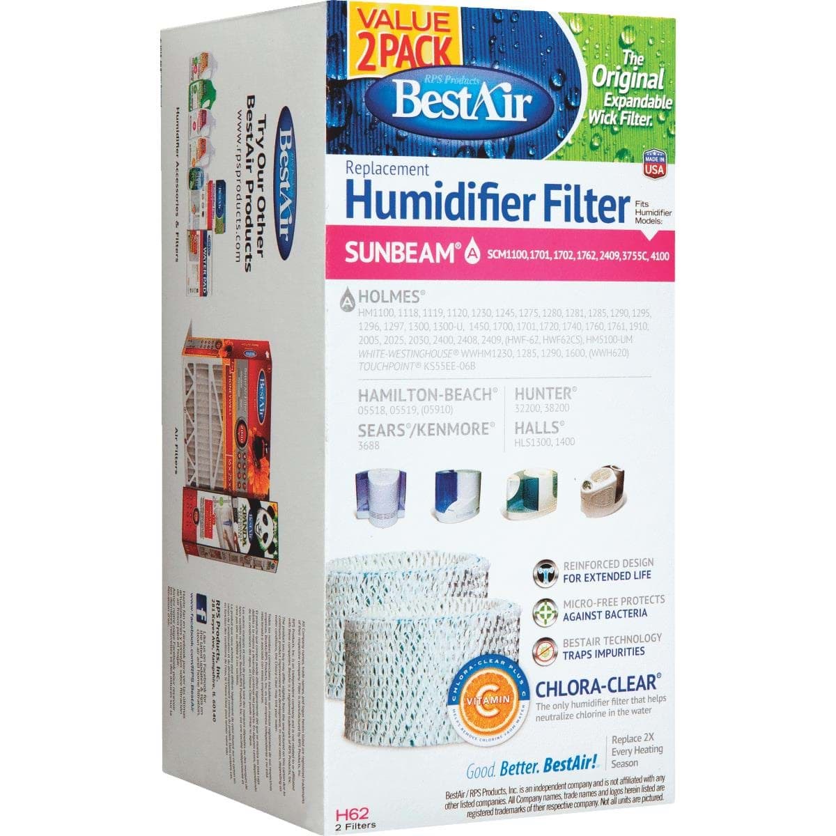 Picture of Best Air Table Top Humidifier Wick Filter