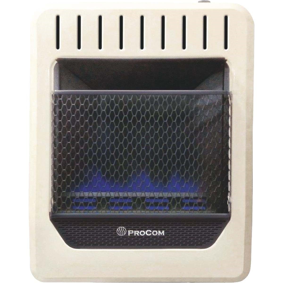 Picture of ProCom Dual Fuel Blue Flame Thermostat Control Gas Wall Heater