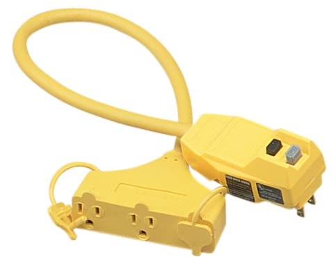 Picture of Extension Cord 3-Outlet 12/3 Gauge w/ GFCI – 2’