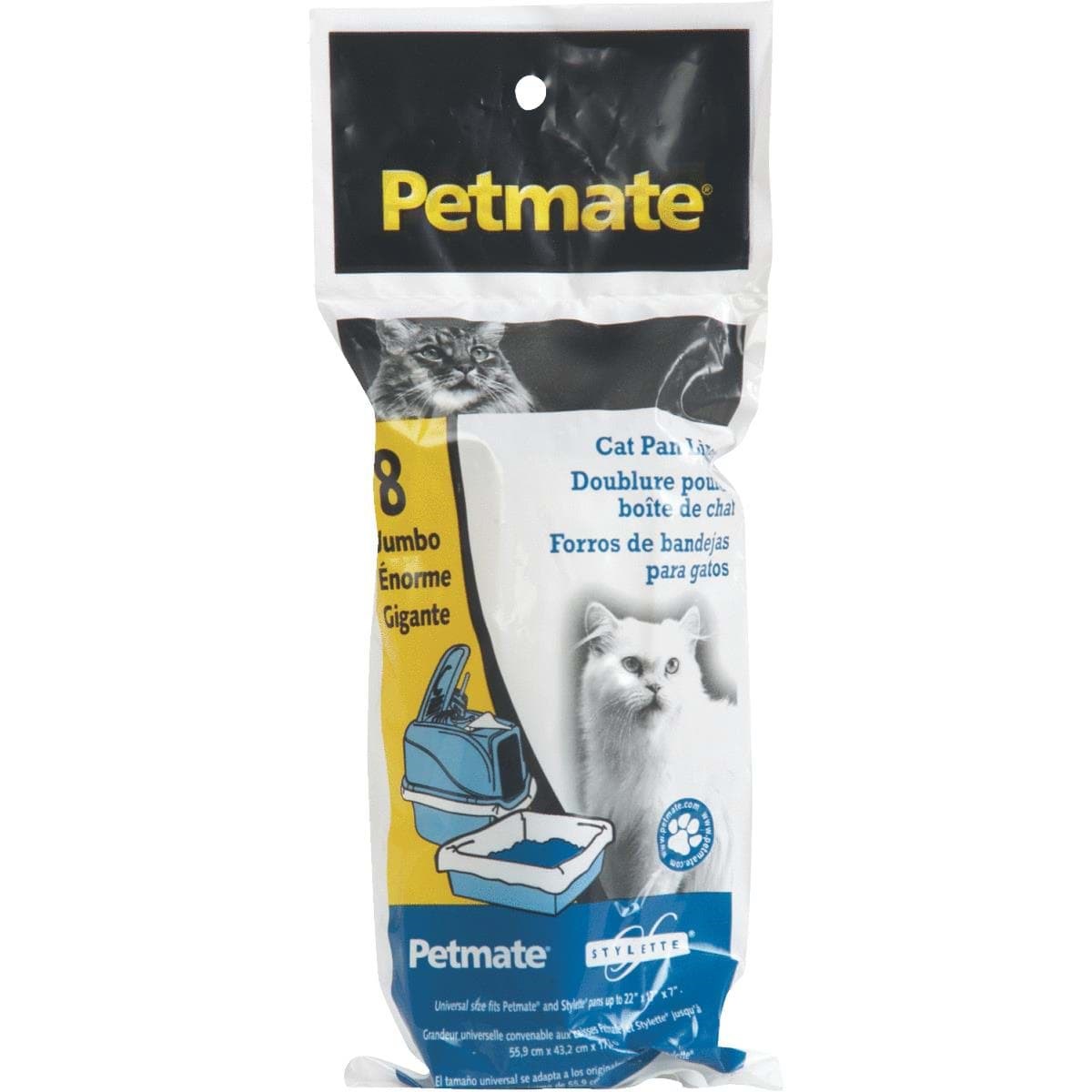 Picture of Petmate Disposable Cat Litter Pan Liner