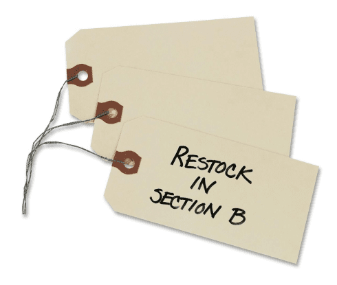 Picture of Tag Shipping w/ Wire 1000ct. - Manila