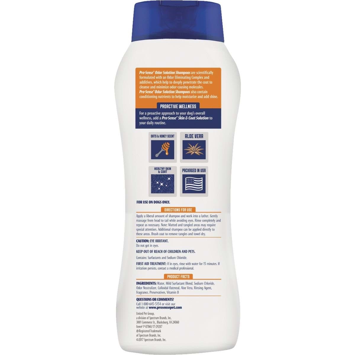 Picture of Pro-Sense Natural Oatmeal & Honey Dog Shampoo