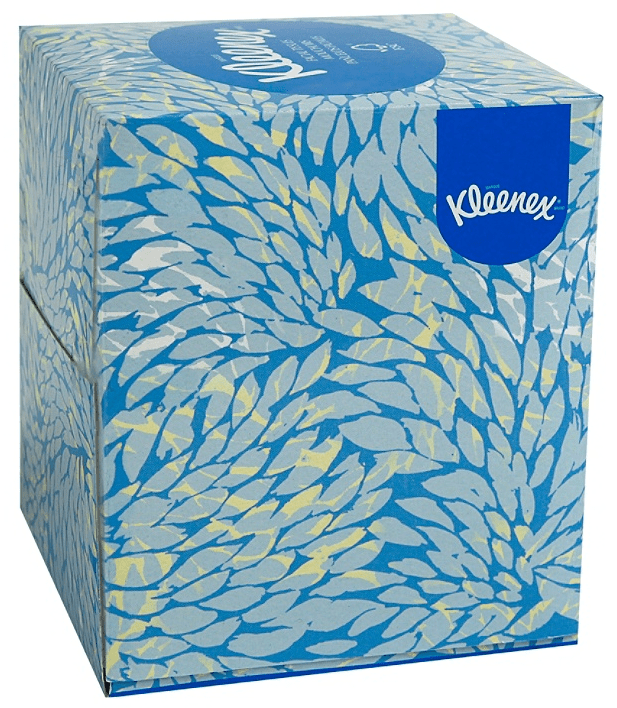 Picture of Kleenex Facial Tissue w/ Box Cube