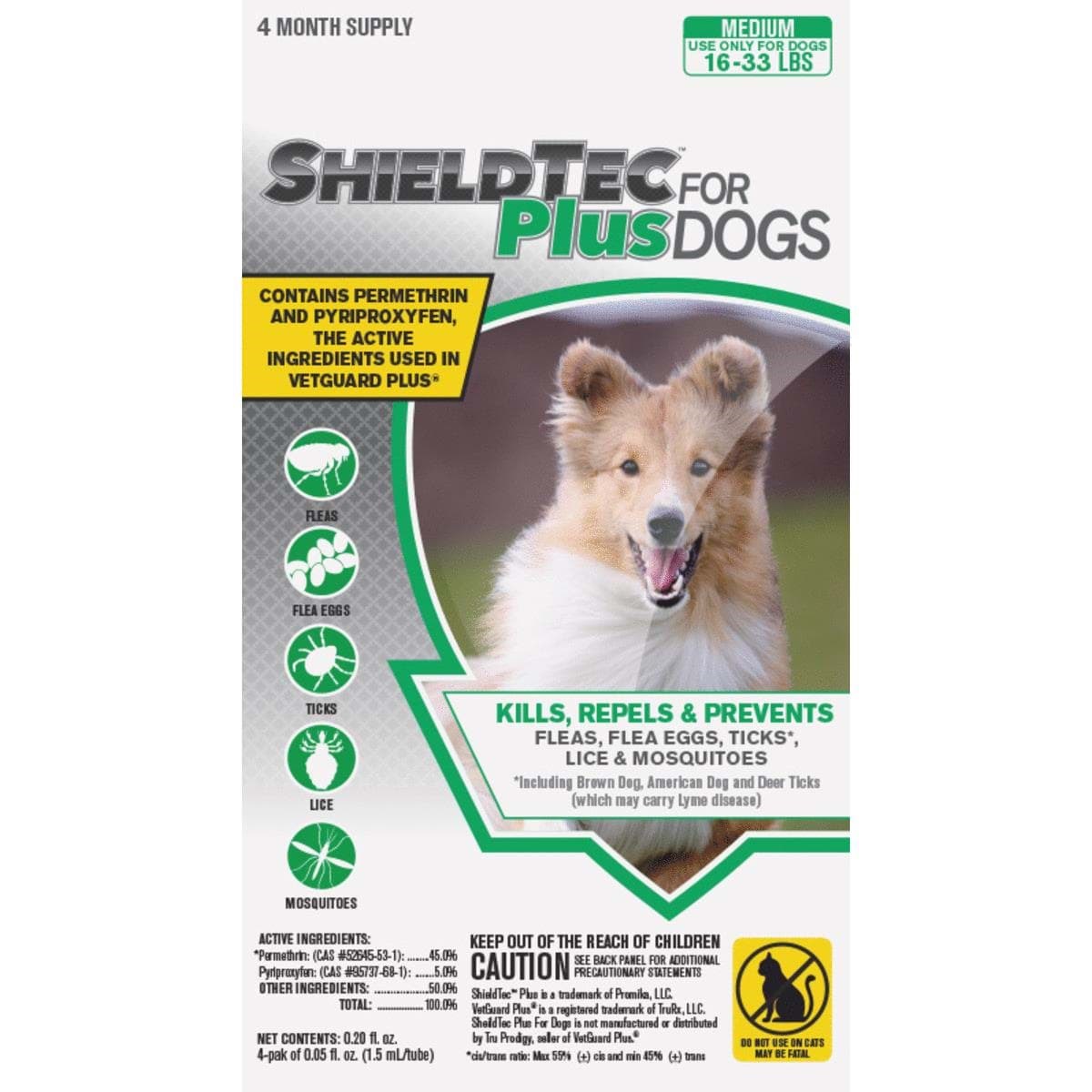 Picture of ShieldTec Plus Flea & Tick Treatment For Dogs