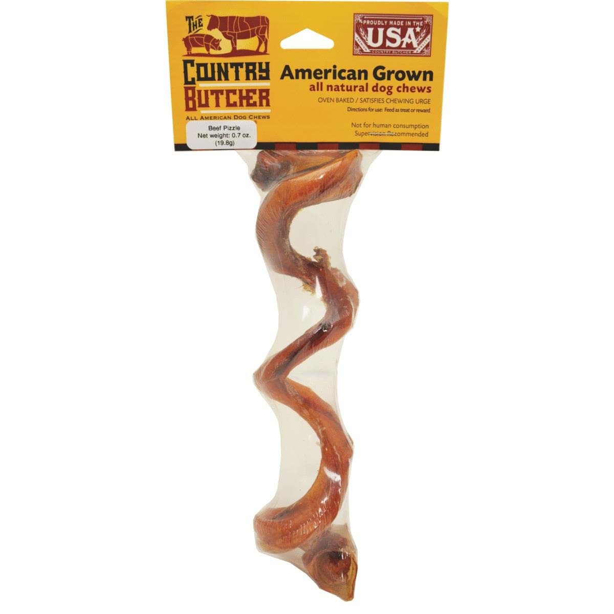 Picture of The Country Butcher Beef Bully Spring Dog Treat Chew