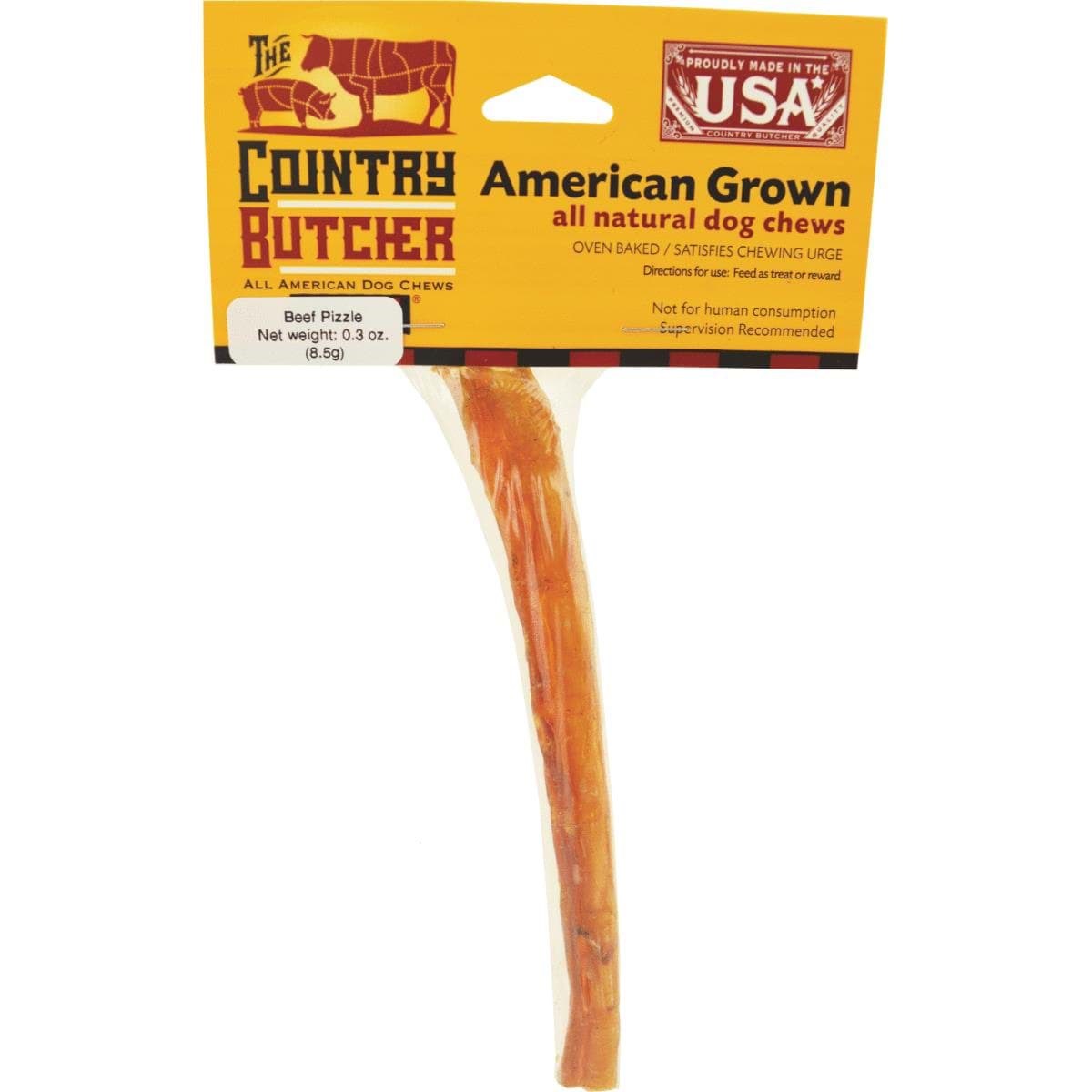 Picture of The Country Butcher Beef Bully Stick Dog Treat Chew