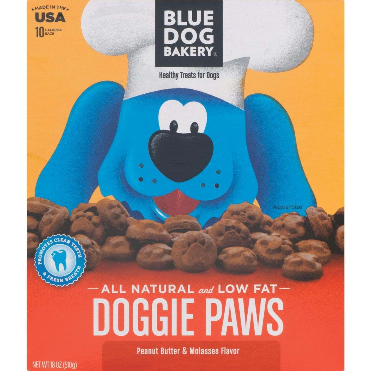Picture of Blue Dog Bakery Doggie Paws Dog Treat