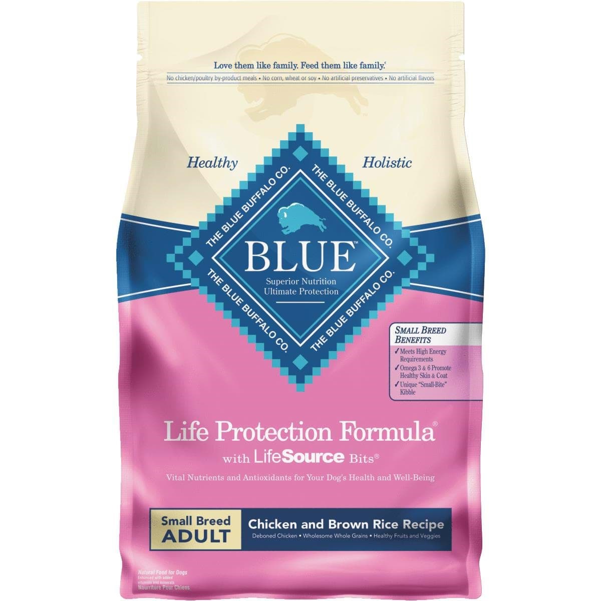 Picture of Blue Buffalo Life Protection Formula Small Breed Adult Dry Dog Food
