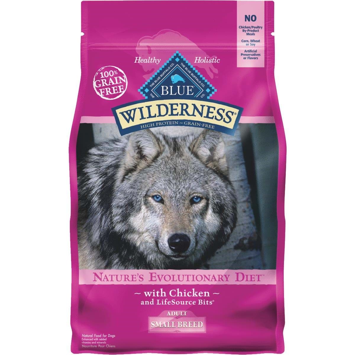 Picture of Blue Buffalo Wilderness Grain-Free Small Breed Adult Dry Dog Food
