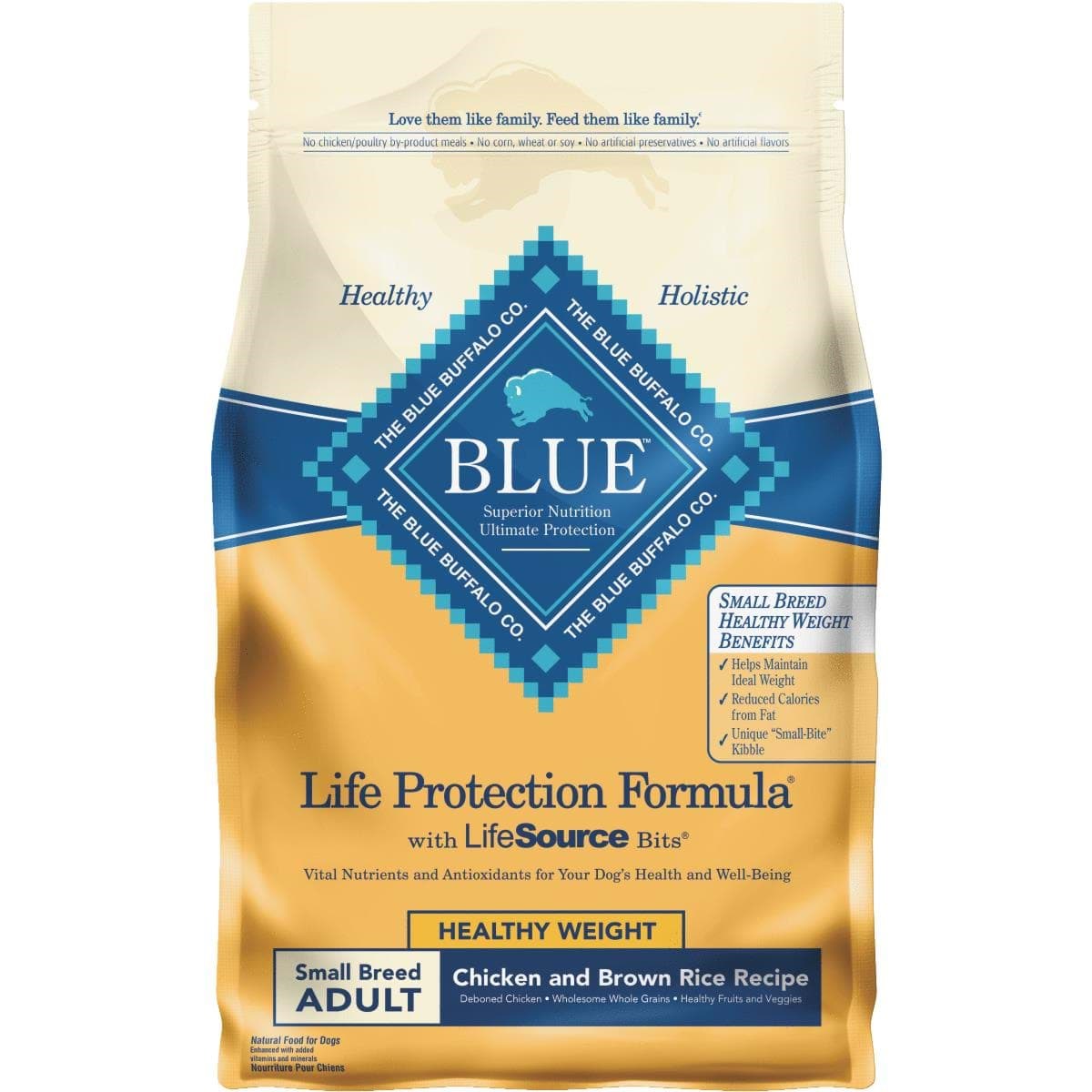 Picture of Blue Buffalo Life Protection Formula Healthy Weight Small Breed Dry Dog Food