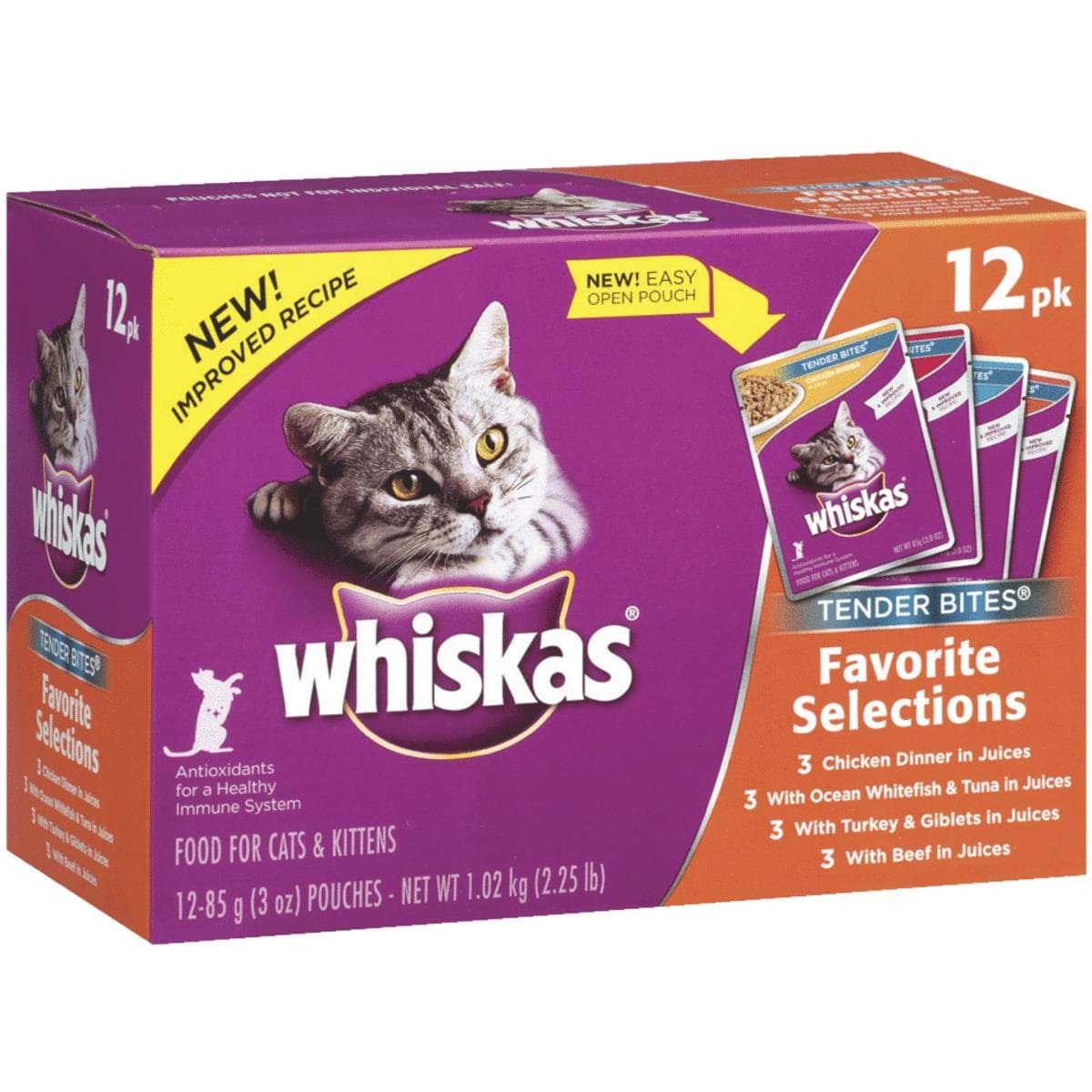 Picture of Whiskas Tender Bites Cat Food