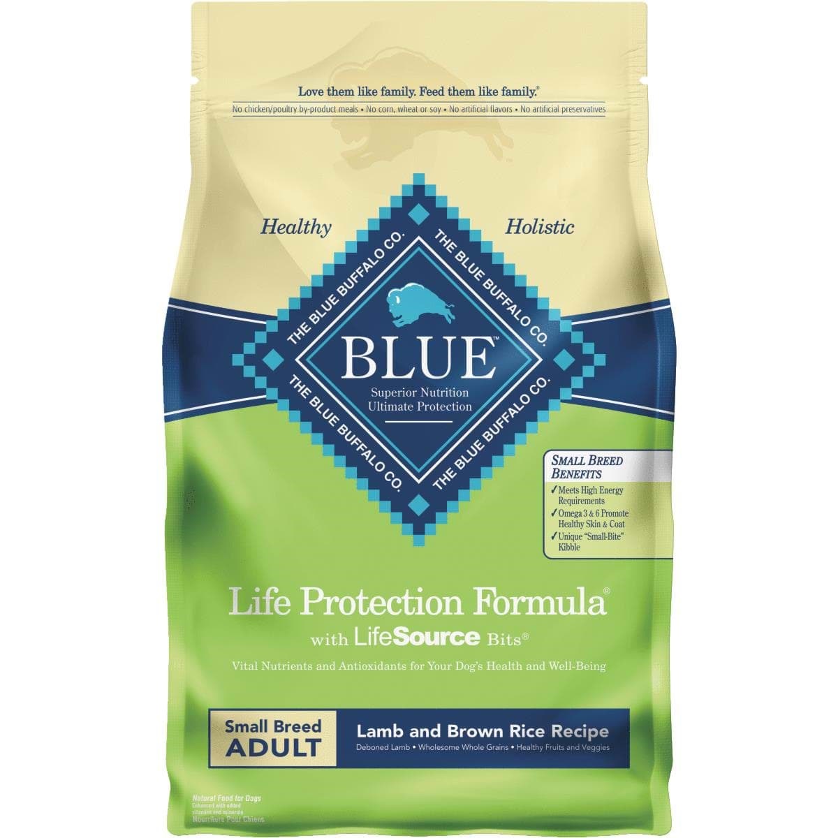 Picture of Blue Buffalo Life Protection Formula Small Breed Adult Dry Dog Food