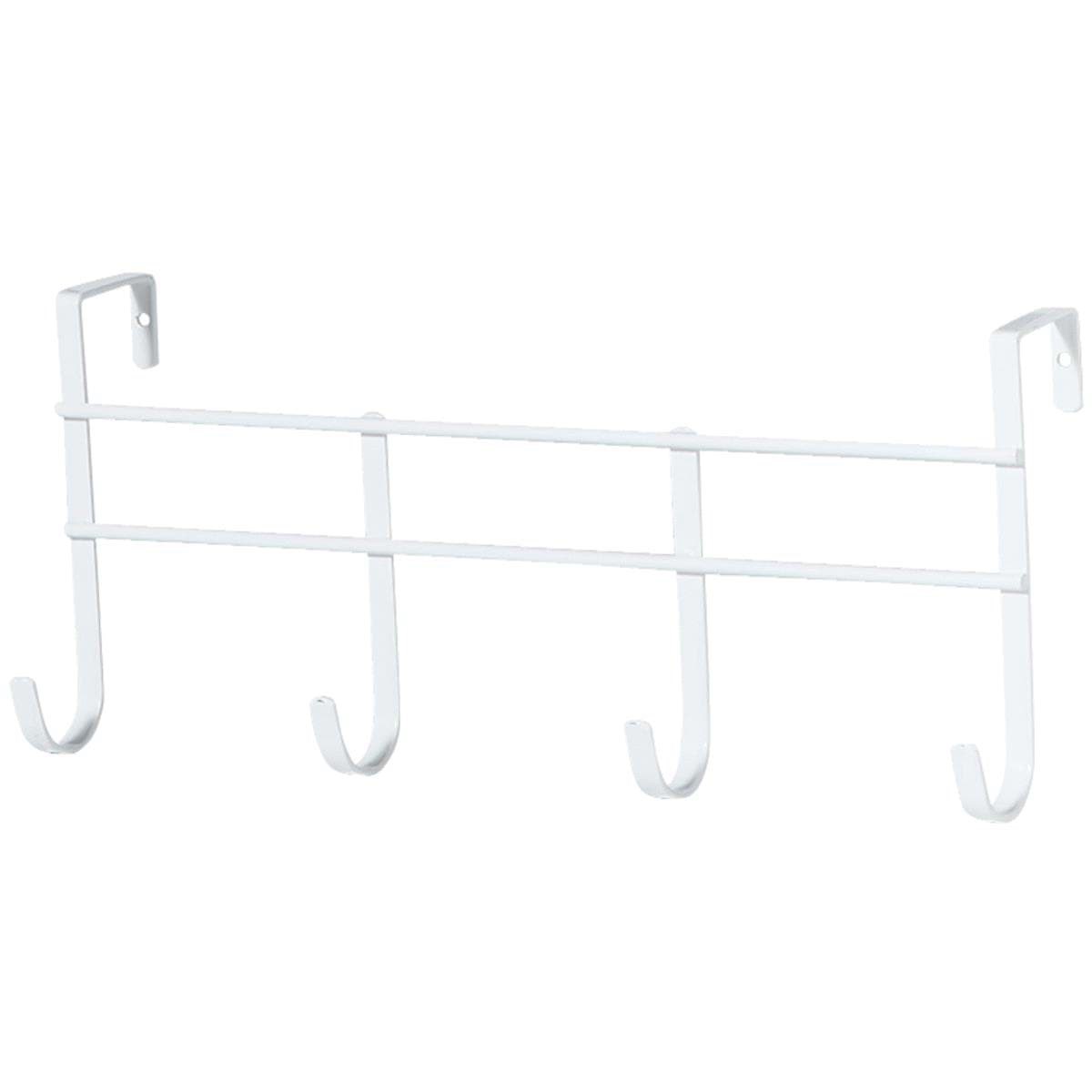 Picture of Spectrum 4 Large Hooks Over-The-Door Hook Rail