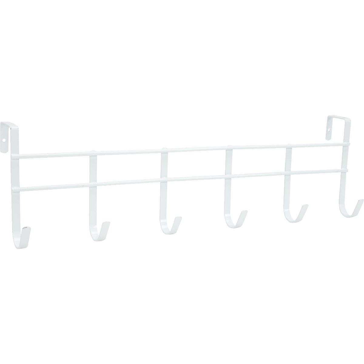 Picture of Spectrum 6 Large Hooks Over-The-Door Hook Rail